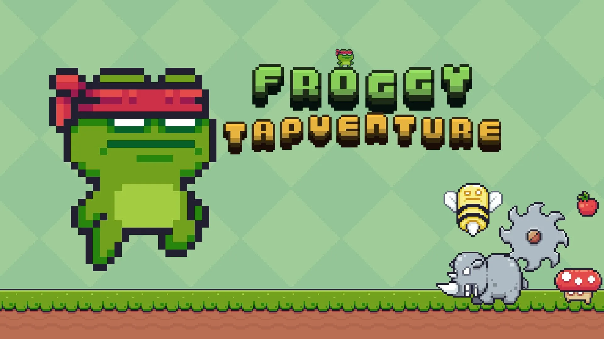 Froggy Tapventure: key art