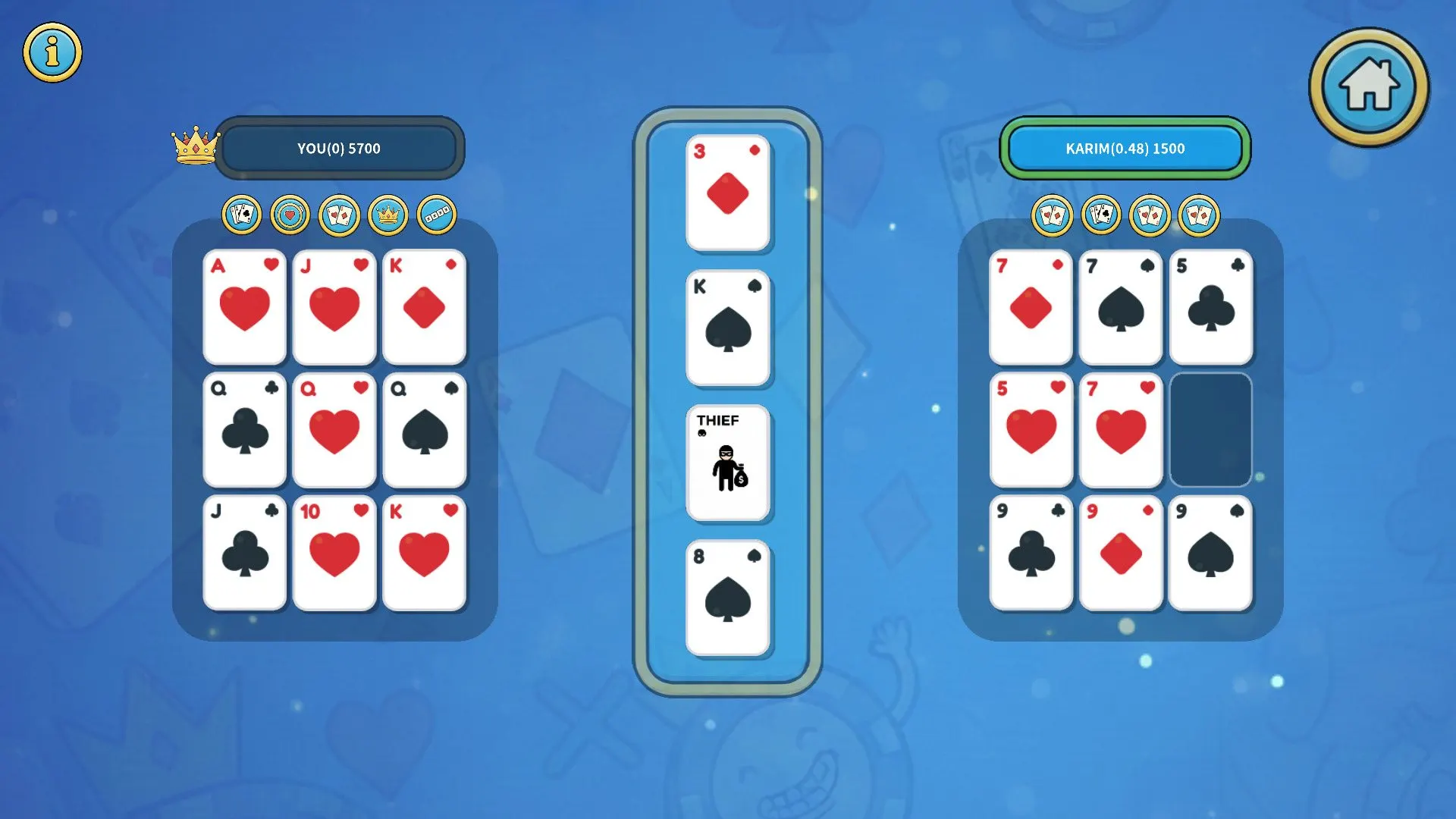Tic Tac Poker: screenshots 1