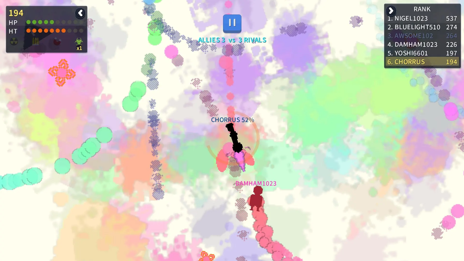 Color War: screenshots 2