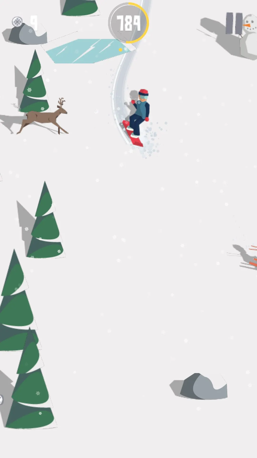 Downhill Snowboard: screenshots 3