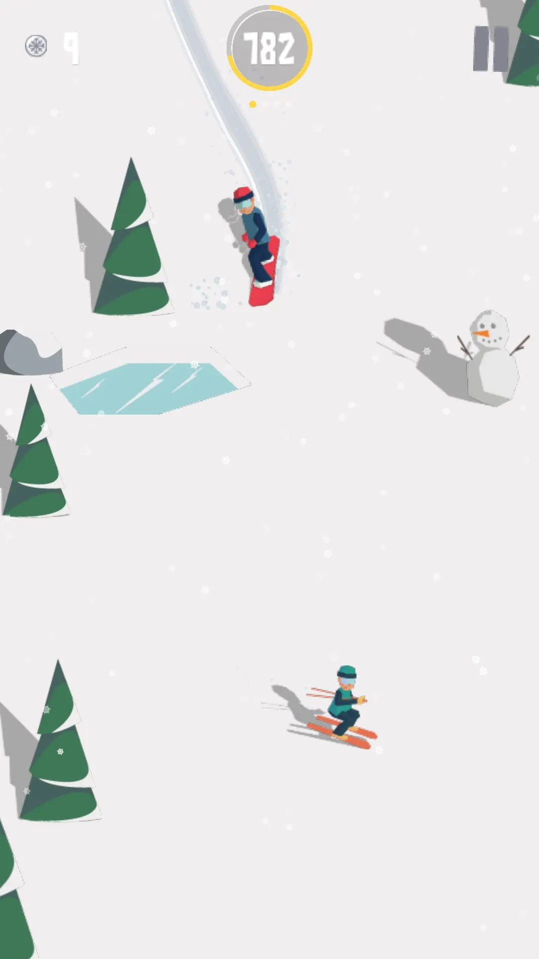 Downhill Snowboard: screenshots 5